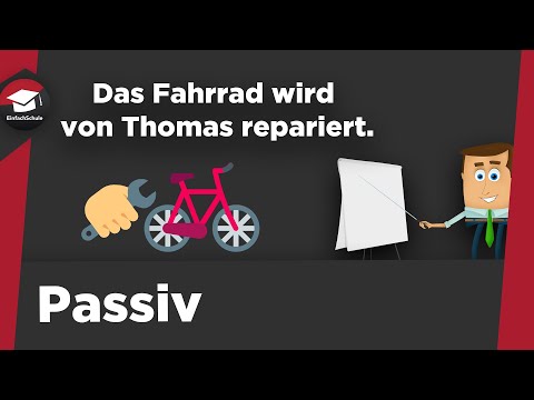 The passive voice in German explained simply - explanation, formation, tenses, transformation - p...