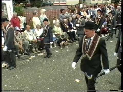 Belleek Accordion Band @ Scarva Return 1996