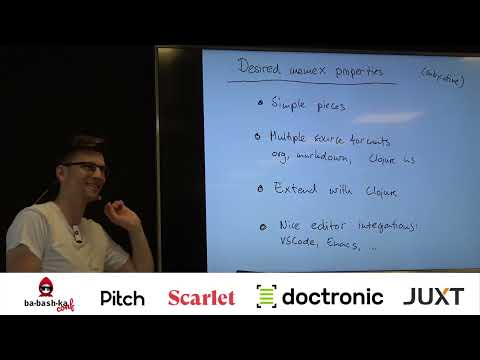 Babashka Conf 2023: "Build Your Own Little Memex with Babashka" by Teodor Heggelund