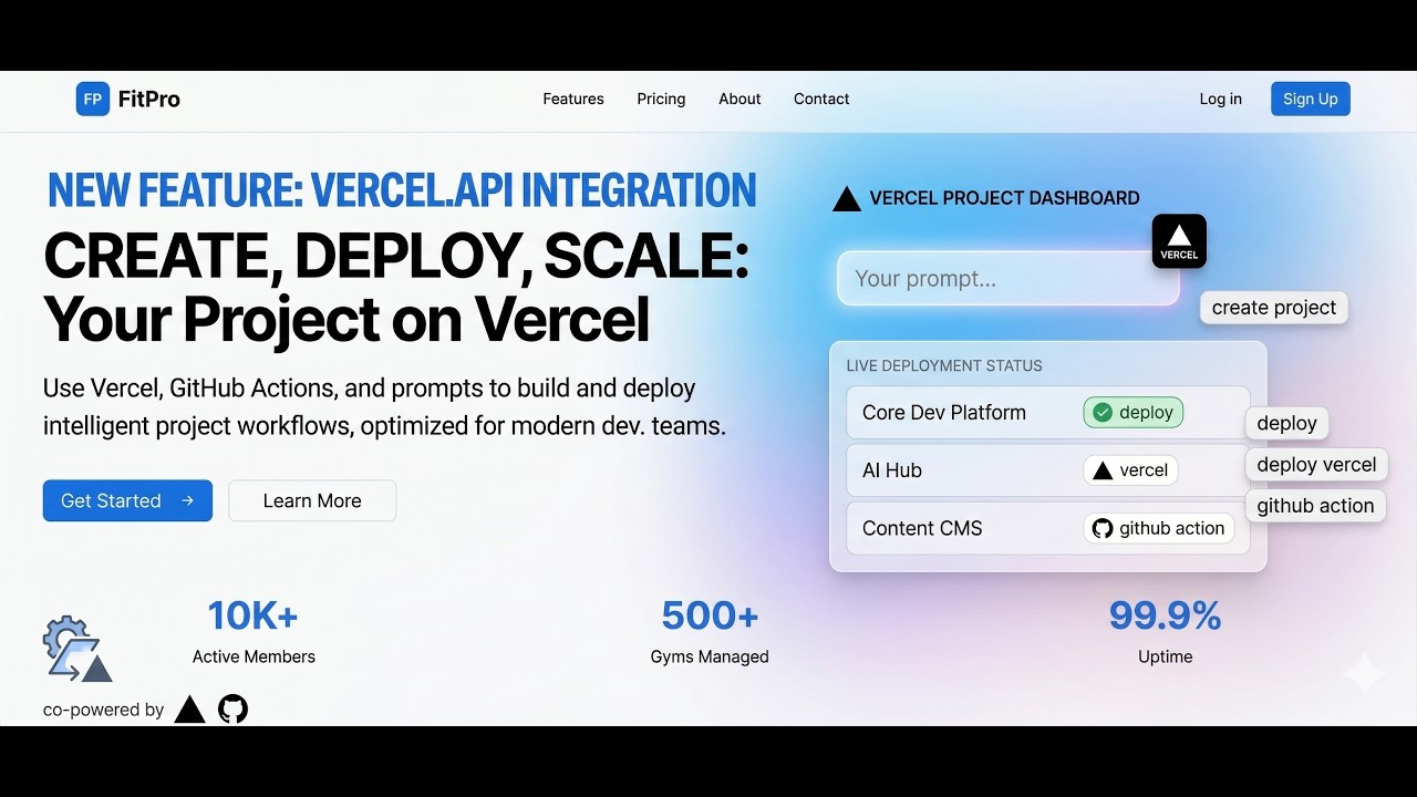 I Built This Whole Gym App with Just One Prompt! Vercel v0 + Deploy