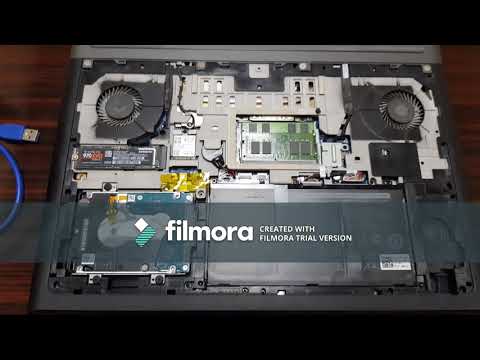 Install Samsung 970 evo M.2 SSD 250GB to DELL 7567 Laptop