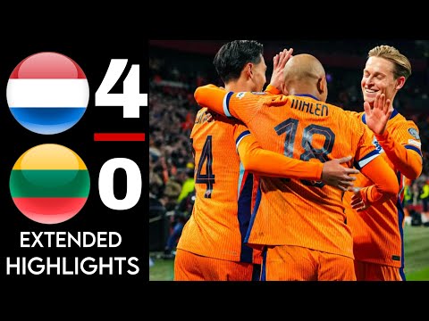 Thumbnail for Netherlands NED vs Lithuania LTU highlight
