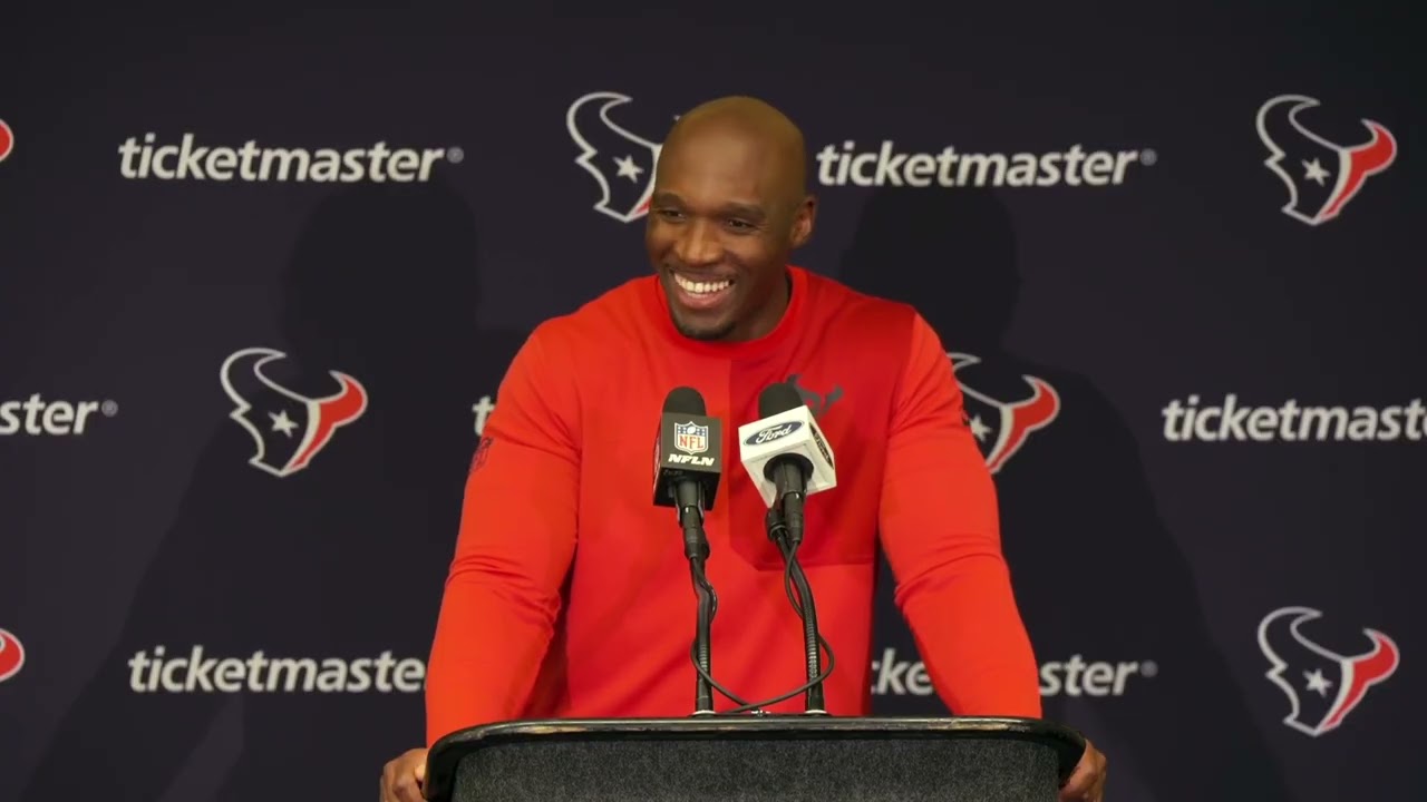 Texans vs Colts: DeMeco Ryans Reacts After Divisional Win | Full Postgame Presser
