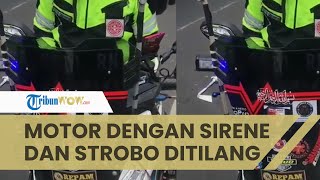 Video Relawan Kawal Ambulans Ditindak Polisi, Gunakan Strobo dan Sirene seperti Patwal