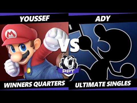 PPT Summer Winners Quarters - Ady (Game & Watch) Vs. Youssef (Mario) SSBU Ultimate Tournament