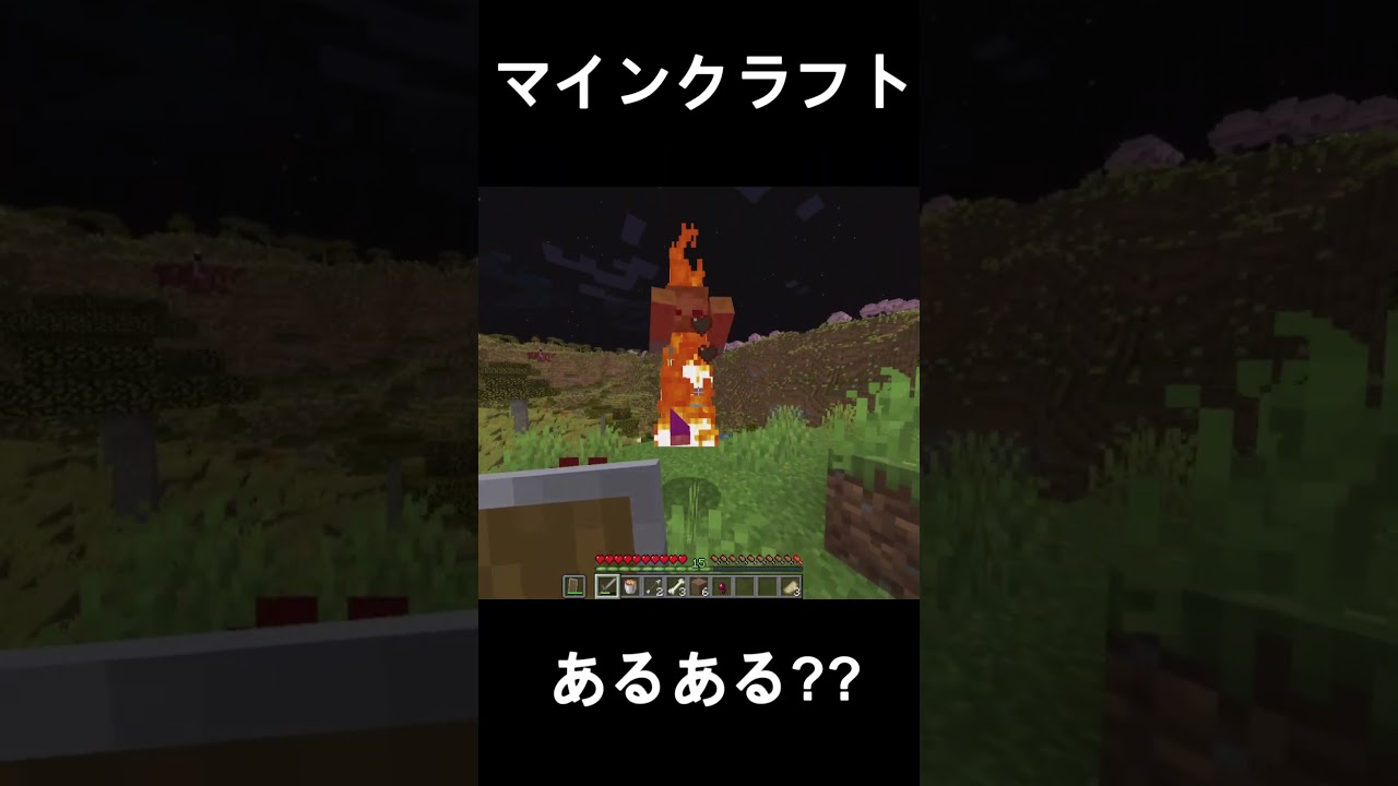 マイクラあるある？