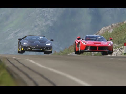 Lamborghini Centenario vs Ferrari LaFerrari at Highlands