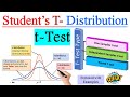 What Is Student S T Test In Statistics Student S T Distribution Explained With Examples