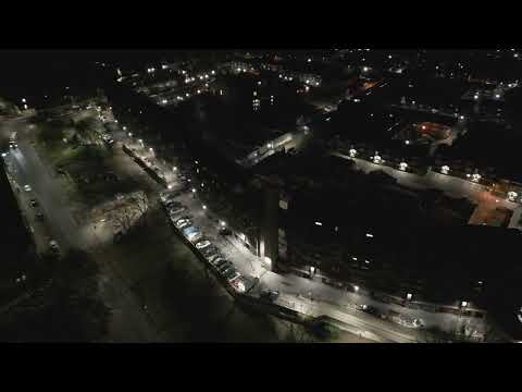 Coldharbour Lane,  Barrington Rd, Brixton - drone test shot