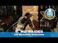 All Monolith Solutions - Shadow of the Tomb Raider