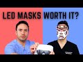 DERMATOLOGIST REVIEWS LED MASKS RED LIGHT And BLUE LIGHT