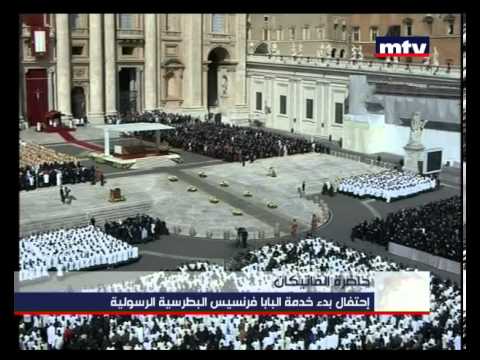 Pope Francis inaugural Mass 19/03/2013