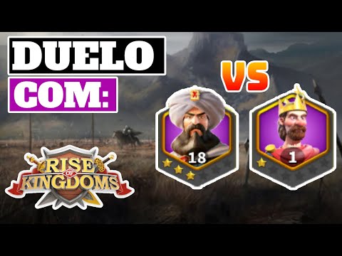 ⚔️BATALHA de BAIBARS VS PELÁGIO RISE OF KINGDOMS Simulador