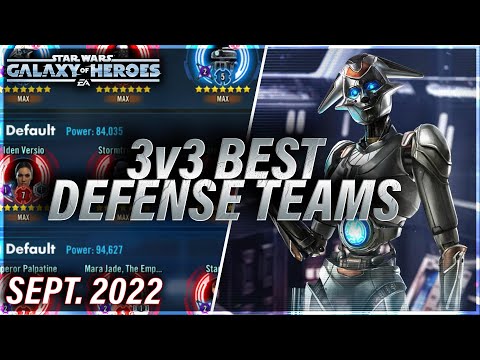 BEST 3v3 DEFENSE TEAMS (September 2022)