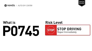 Meaning of OBD p0745