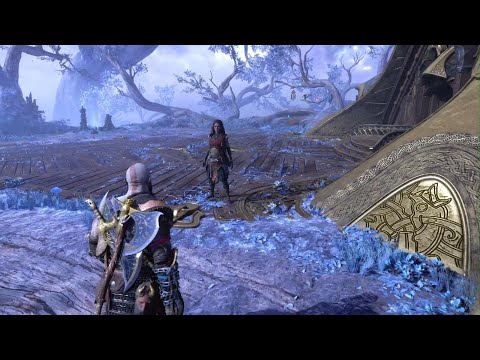 Freya dropping hints to Kratos