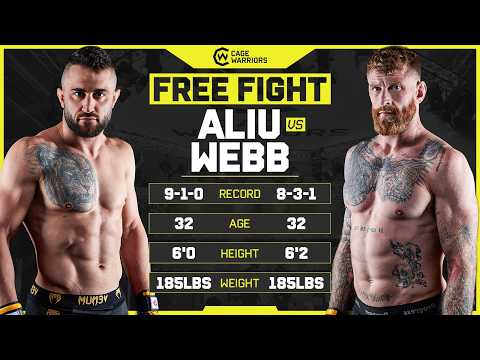Leon Aliu vs James Webb full fight
