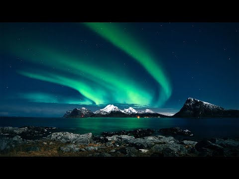 Northern Lights Winter Meditation Relaxing Music for Sleep, Focus, Concentration, Study and Calmness