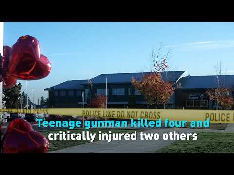 Teenage shooter killed four and critically injured two others