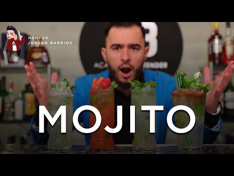 🍹MOJITO 4 DIFFERENT PREPARATIONS | POPULAR COCKTAILS | JOGLAN MENTOR