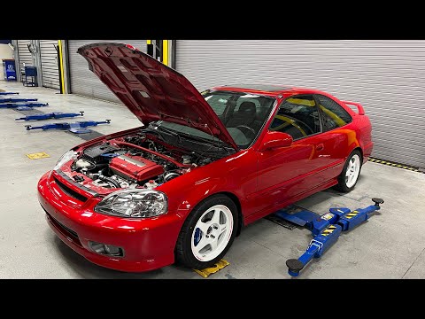 2000 Honda Civic Si EM1 - Spoon Brakes | KW V3 Coilovers | RegaMaster | Tanabe Exhaust (Episode 2)