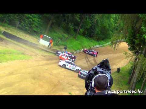 Matschenberg Autocross 2013 Div Tax Crash - Kárai - Greguska - Brozek