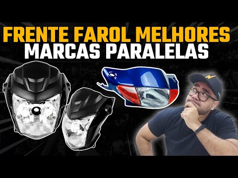 MELHORES MARCAS CARENAGEM FRENTE DO FAROL PARALELA PARA MOTOS!