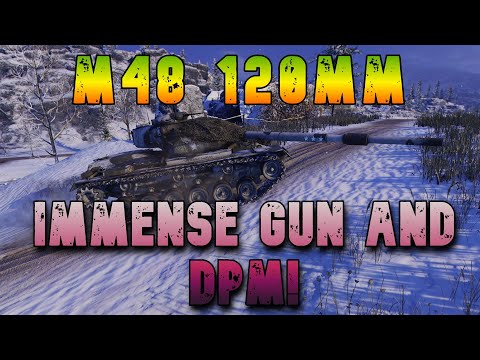 M48 120mm Immense Gun & DPM ll Wot Console - World of Tanks Modern Armor