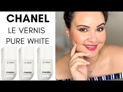 CHANEL LE VERNIS PURE WHITE 7 DAY WEAR TEST