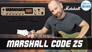 Video thumbnail for Marshall CODE 25 Modelling Amplifier Review - is it Good? by intheblues