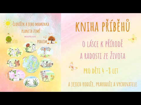 Kniha pro děti "Človíček a jeho maminka planeta Země"