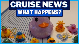 CRUISE NEWS: What Happens to Cruise Ducks? Update on Stuck Royal Caribbean Ship, & Princess Cruises