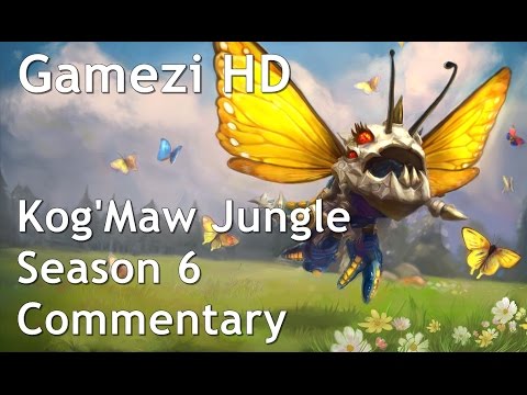 Kog'Maw Jungle S6 Gameplay Season 6 League Of Legends