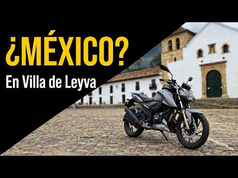 No esperaba encontrar México 🇲🇽 en Boyacá 🇨🇴 | Villa de Leyva y Puente de Boyacá 🏍️