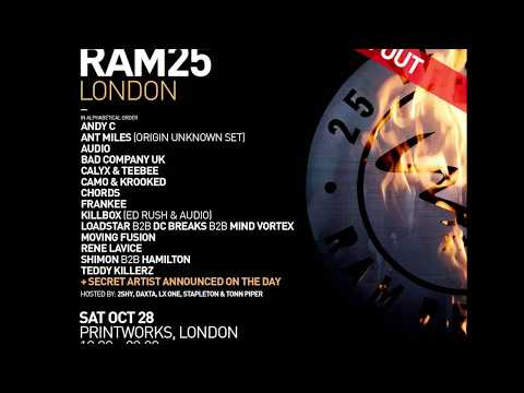 Rene LaVice - Live at 25 Years of RAM Records, London 2017