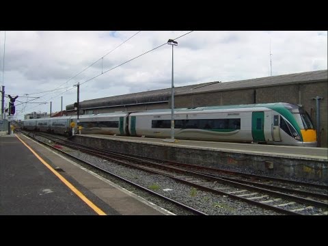 Irish Rail Dart 22000 Class Intercity Train - Connolly Station
