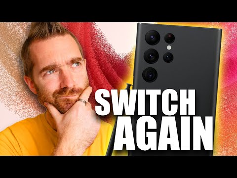 Lifelong iPhone User Switches to the Samsung S22 Ultra, again