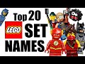 Top 20 LEGO Set Names!