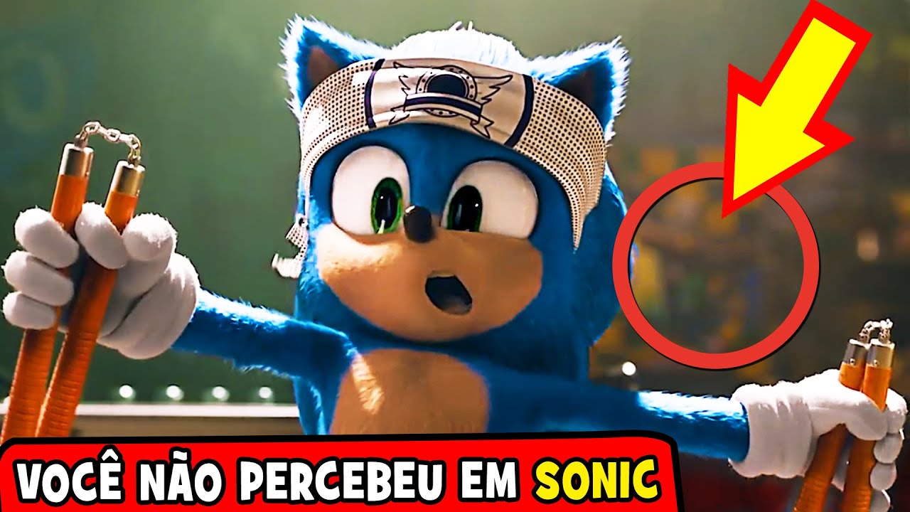 39 DETALHES que você PERDEU em SONIC O FILME (EASTER EGGS + REFERÊNCIAS ) 🎬