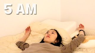 How I Trained Myself To Wake Up Early | 5 AM Morning Routine