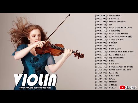 Top 30 Violin Covers of Popular Songs 2021 - Best Instrumental Music For Work, Study, Sleep