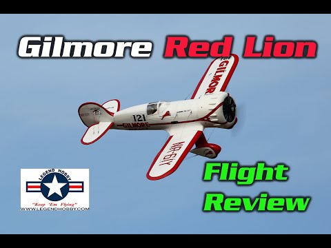 Legend Hobby /Seagull Models GILMORE RED LION RACER 33cc - Flight of my Life | HobbyView