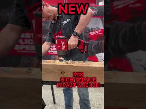 NEW Milwaukee M18 Fuel 1/2” High Torque Impact Wrench vs Lag Bolt