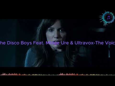 The Disco Boys Feat  Midge Ure & Ultravox--The Voice  (Lyrics video)