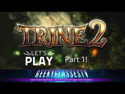 Let's Play Trine 2 Co-op - Part 1 - The Trine is the TARDIS