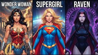 The Most Powerful DC Women EXPLAINED In Detail