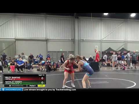 100 Lbs Round 3 (8 Team) - Riley Banyas, Ohio Blue Vs Natalie Handy, Pennsylvania Blue 48e7
