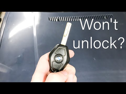 BMW key fob program DIY