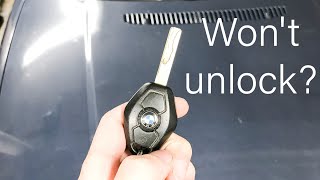 BMW key fob program DIY