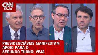 Vídeo: Caiado e Zema vão com Flávio; Cury e Renan seguem sem apoio | HORA H